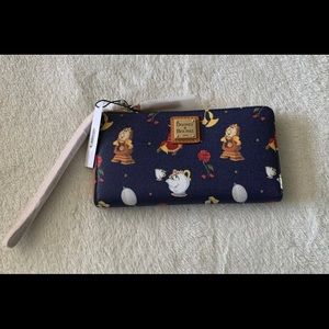 New Dooney and Bourke Beauty & the Beast wallet